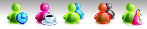 ɫ�ʰ�쵵�MSN����״̬ͼ��