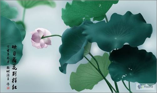photoshop鼠绘精美荷花教程 photoshop鼠绘精美荷花教程