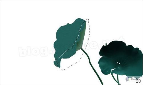 photoshop鼠绘精美荷花教程 photoshop鼠绘精美荷花教程