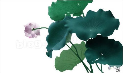 photoshop鼠绘精美荷花教程 photoshop鼠绘精美荷花教程