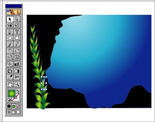 Illustrator绘制美丽的海底世界 Illustrator绘制美丽的海底世界