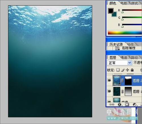 Photoshop�̳̣���������ˮ�׵�ˮ������Ч��