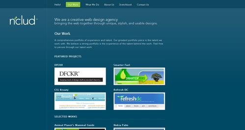 Solid and Serious Designs - nclud | Our Work