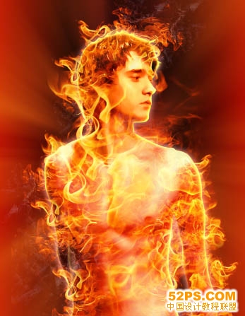 Photoshop�ϳ��һ�ȼ�յ���