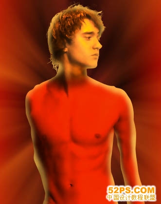 Photoshop�ϳ��һ�ȼ�յ���