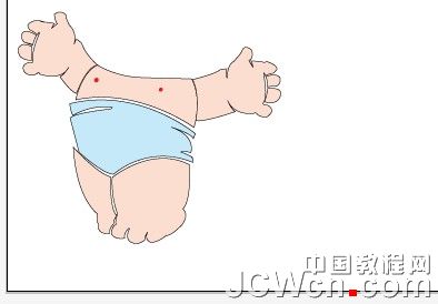 Illustrator鼠绘教程:教你画一个可爱卡通宝宝_中国教程网