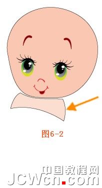 Illustrator鼠绘教程:教你画一个可爱卡通宝宝_中国教程网