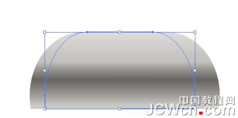 Illustrator鼠绘教程:渐变工具运用绘制金属闹钟_中国教程网