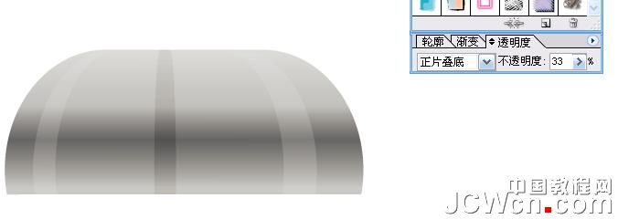 Illustrator鼠绘教程:渐变工具运用绘制金属闹钟_中国教程网