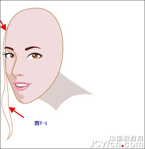 Illustrator���̳̣��廭����ϵ��֮�崿��Ů�Ļ���_�й��̳���