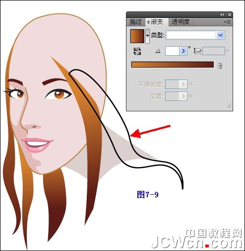 Illustrator���̳̣��廭����ϵ��֮�崿��Ů�Ļ���_�й��̳���