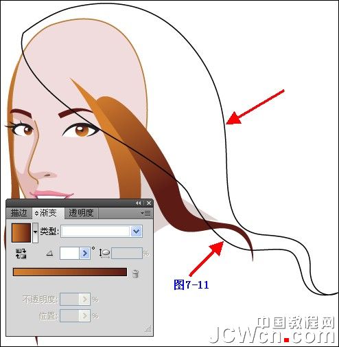 Illustrator���̳̣��廭����ϵ��֮�崿��Ů�Ļ���_�й��̳���