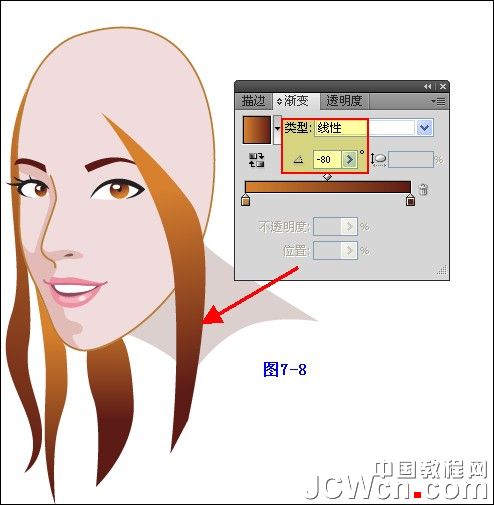 Illustrator���̳̣��廭����ϵ��֮�崿��Ů�Ļ���_�й��̳���