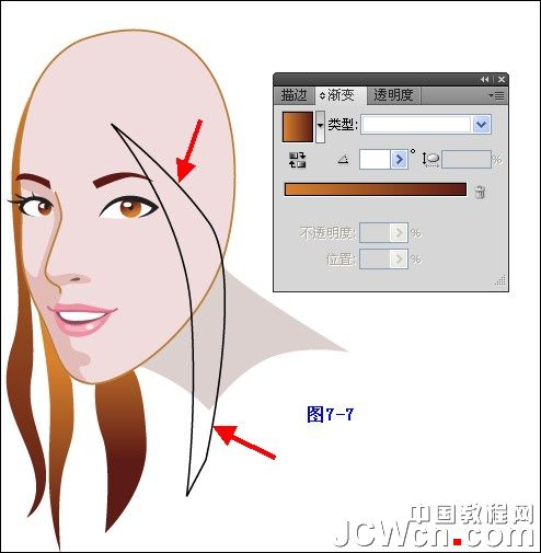 Illustrator���̳̣��廭����ϵ��֮�崿��Ů�Ļ���_�й��̳���