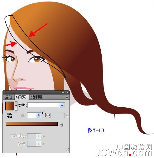 Illustrator���̳̣��廭����ϵ��֮�崿��Ů�Ļ���_�й��̳���