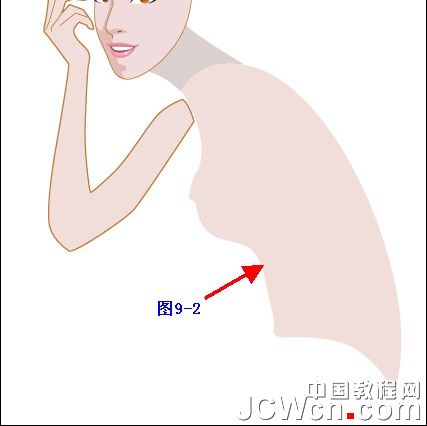 Illustrator���̳̣��廭����ϵ��֮�崿��Ů�Ļ���-��_�й��̳���