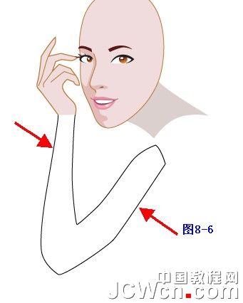 Illustrator���̳̣��廭����ϵ��֮�崿��Ů�Ļ���-��_�й��̳���