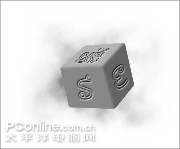 Photoshop教程:创建燃烧的魔幻陨石特效_中国教程网
