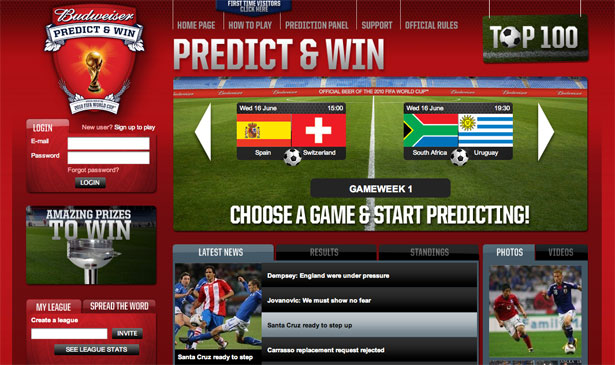 UCD-Budweiser Predict And Win