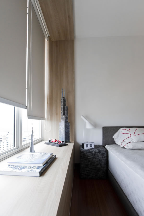 新加坡Bishan Town自然简约的现代公寓设计