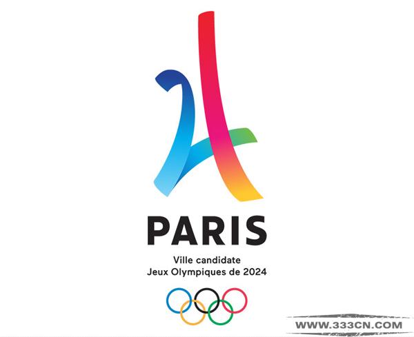 设计大赛 巴黎 申办2024 奥运标志 数字