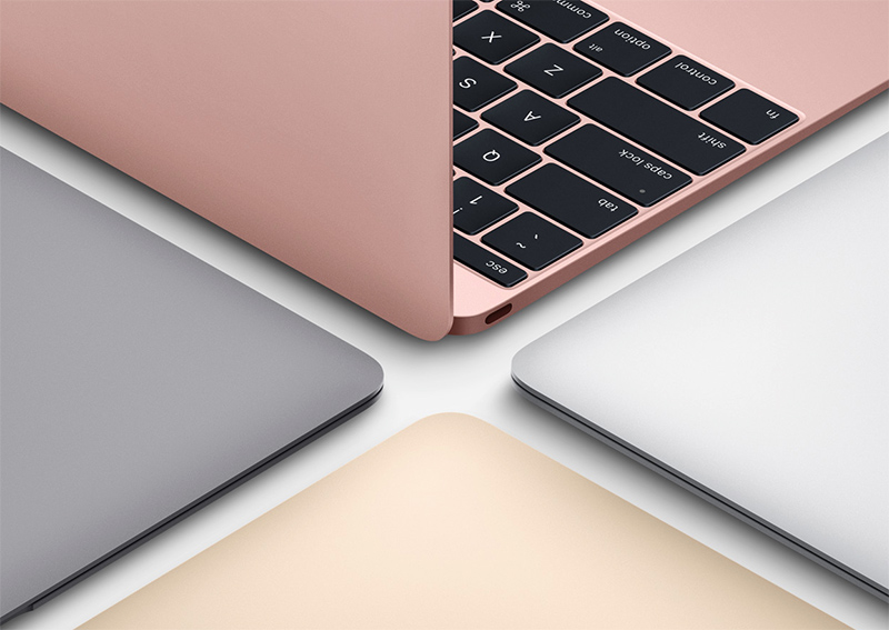 苹果MacBook配置全线提升新增玫瑰金